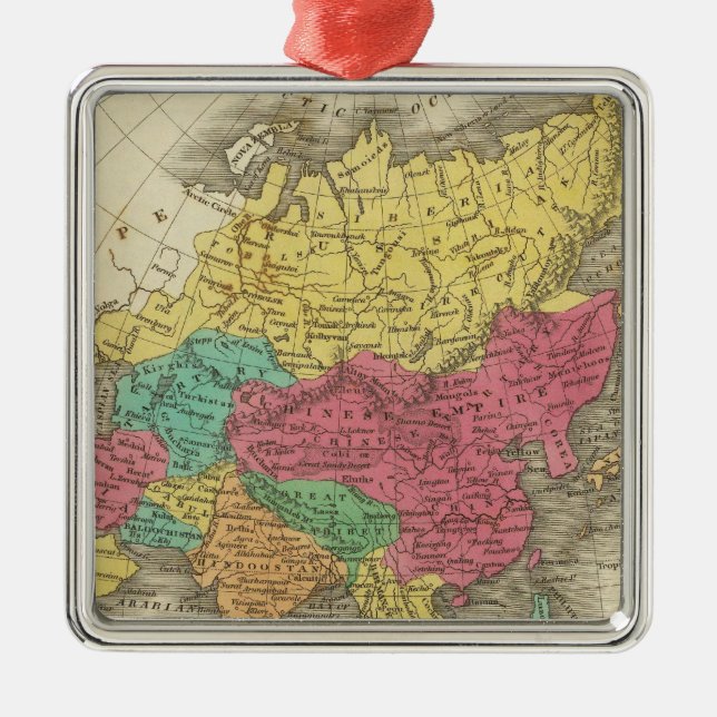 Ornamento De Metal Ásia 21 (Frente)