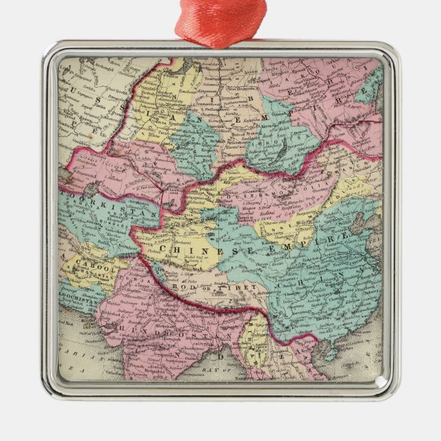 Ornamento De Metal Ásia 24 (Frente)