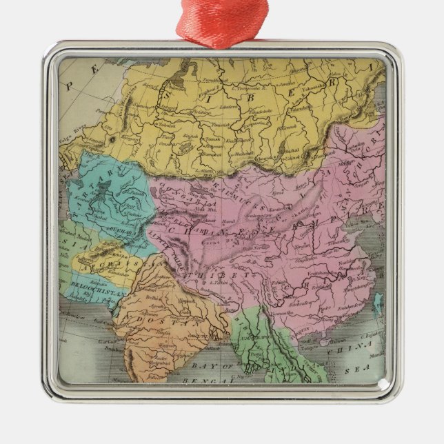 Ornamento De Metal Ásia 26 (Frente)