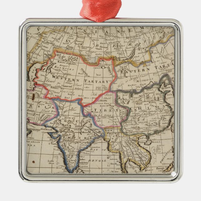 Ornamento De Metal Ásia 26 (Frente)