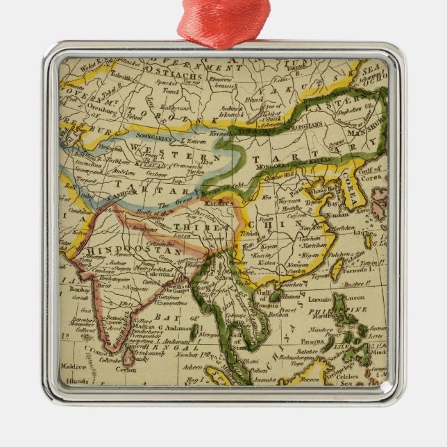 Ornamento De Metal Ásia 27 (Frente)