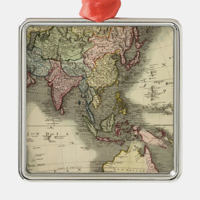 Ornamento De Metal Ásia 28 (Frente)