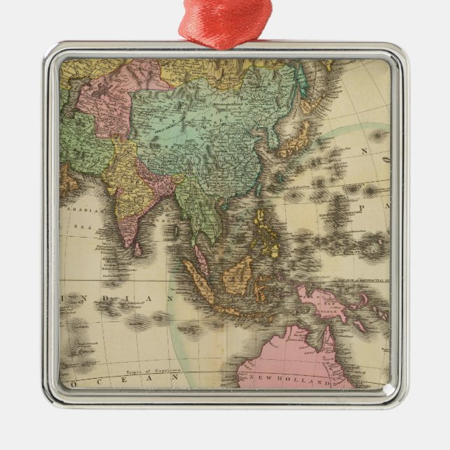 Ornamento De Metal Ásia 39 (Frente)