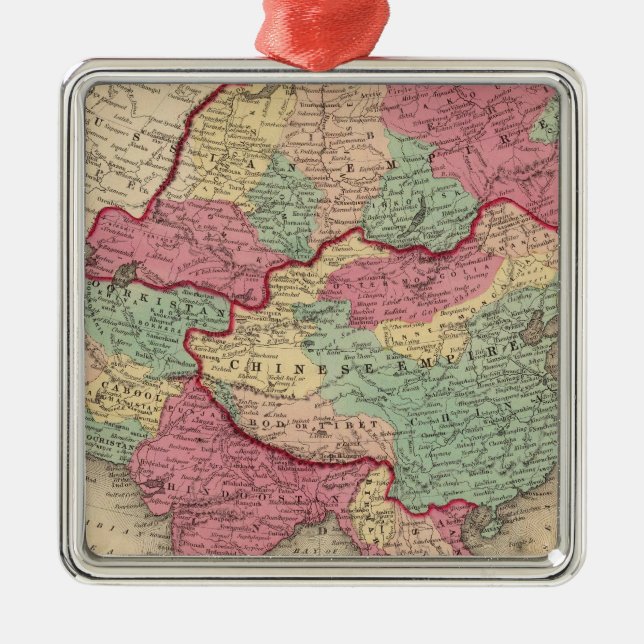 Ornamento De Metal Ásia 43 (Frente)