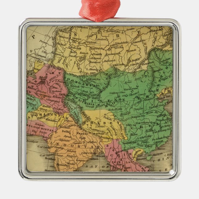 Ornamento De Metal Ásia 6 (Frente)