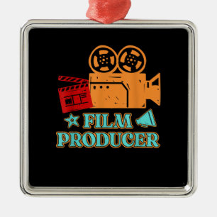 Ornamento De Metal Ater Arts Diretor de Filme de Produtores de Filmes