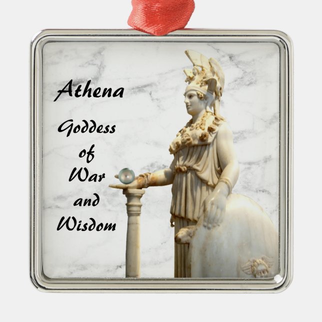 Ornamento De Metal Athena 2 (Frente)