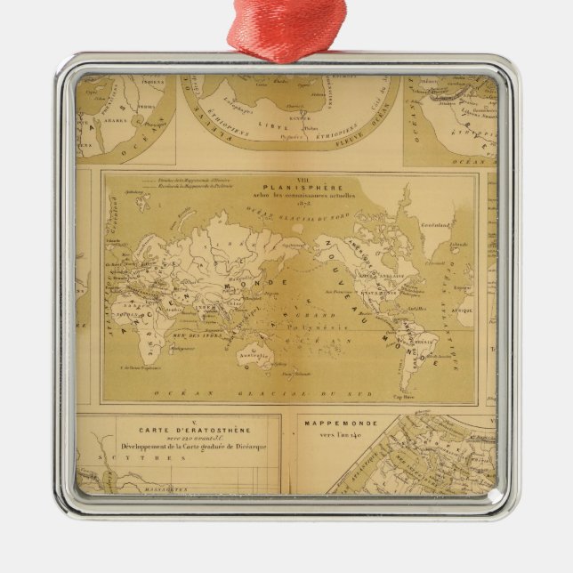 Ornamento De Metal Atlas (Frente)