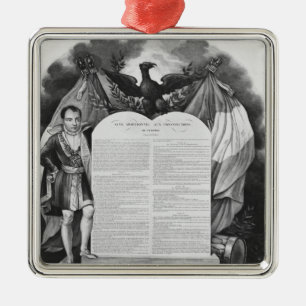 Ornamento De Metal Ato adicional do 22 de abril de 1815