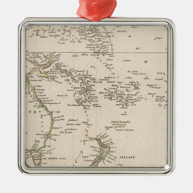 Ornamento De Metal Austrália 10 (Frente)