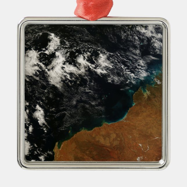 Ornamento De Metal Austrália Ocidental (Frente)