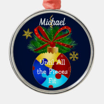 Autism Christmas Bauble