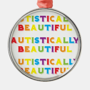Ornamento De Metal Autìstica bonito