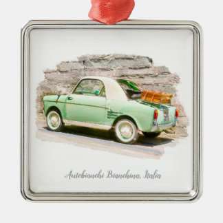 Ornamento De Metal Autobianchi Bianchina | Minicar da Itália