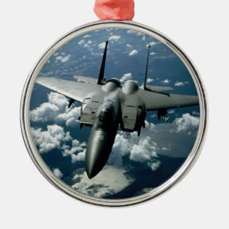 Ornamento De Metal Avião de Combate