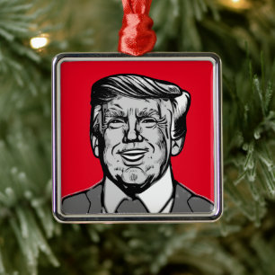 Ornamento De Metal awesoma,donald,trump,donald trump,presidente,presi