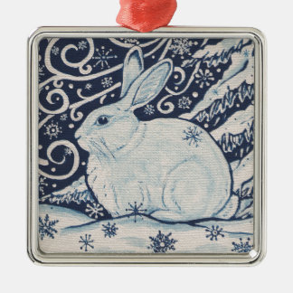 Ornamento De Metal Azul e Branco no natal original