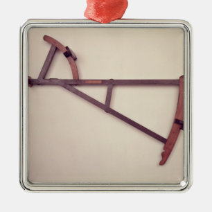 Ornamento De Metal Backstaff, século XVIII