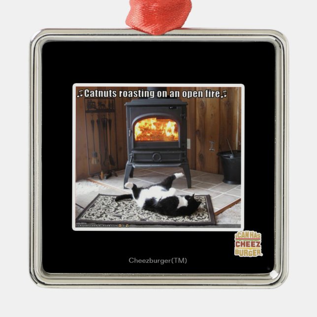 Ornamento De Metal Bagaço de castanhas (Frente)