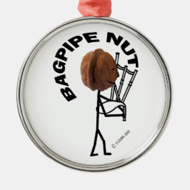 Ornamento De Metal Bagpipe Nut