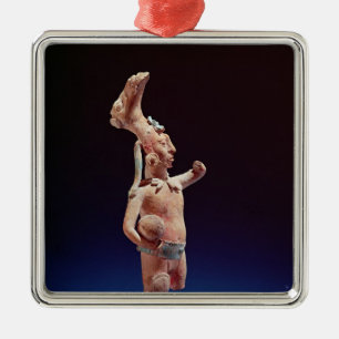 Ornamento De Metal Ballplayer cerimonial, ilha de Jaina, c.600