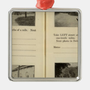 Ornamento De Metal Balsa de Ossining Dobbs do Croton