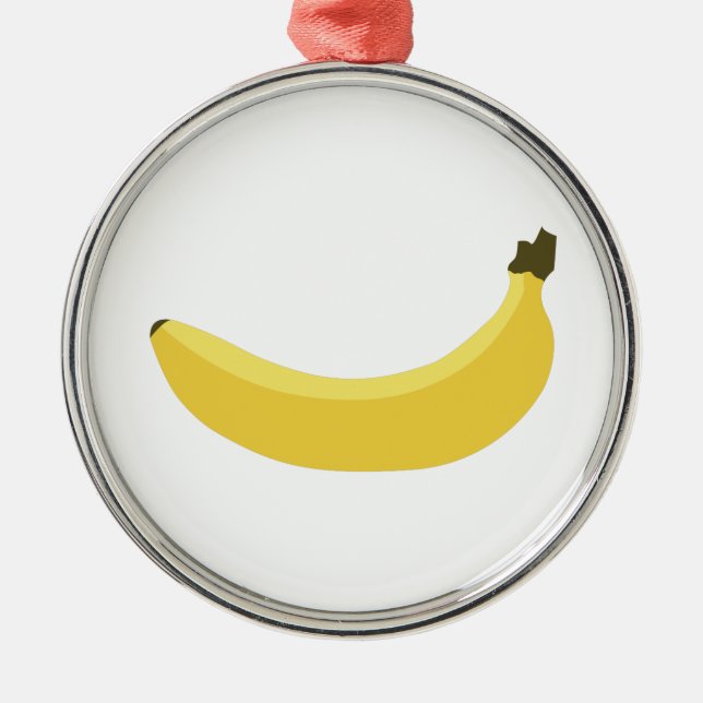 ORNAMENTO DE METAL BANANA (Frente)