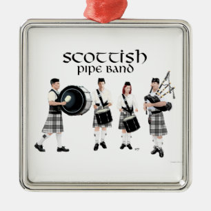 Ornamento De Metal Banda de Gaita Escocesa