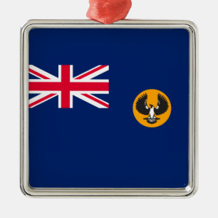 Ornamento De Metal Bandeira Australiana do Sul (Estado Australiano) (