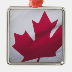 Ornamento De Metal Bandeira Canadense.