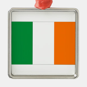 Ornamento De Metal Bandeira da Irlanda