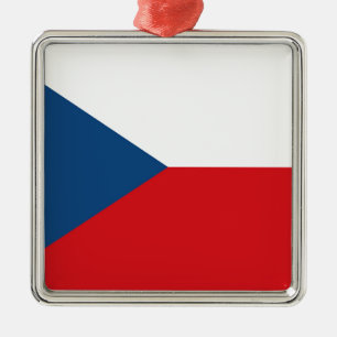Ornamento De Metal Bandeira da República Checa