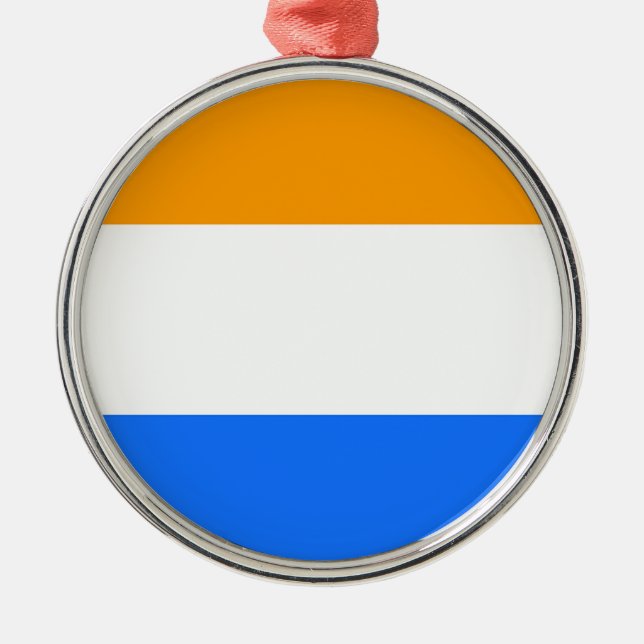 Ornamento De Metal Bandeira do Príncipe (Frente)