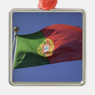 Ornamento De Metal Bandeira Portuguesa RF)