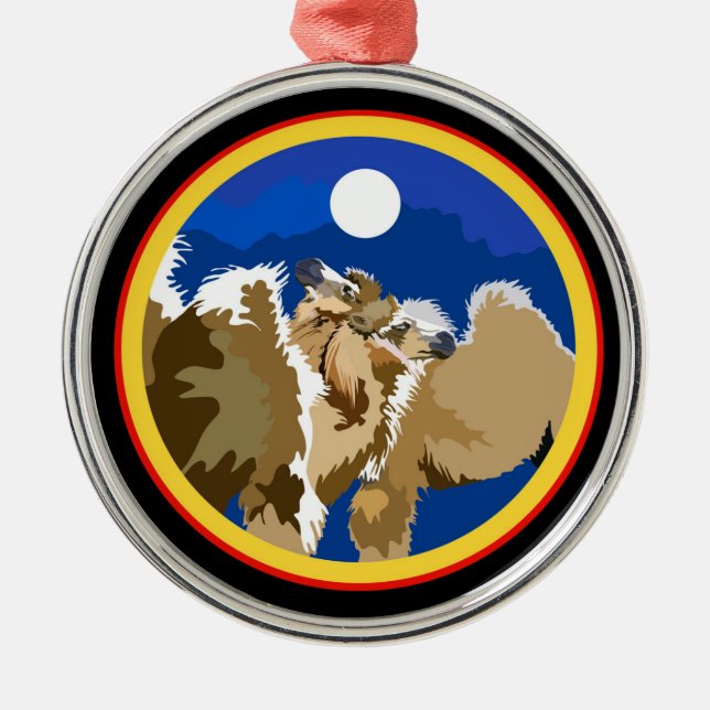 Ornamento De Metal Baraka e Sim! (Frente)