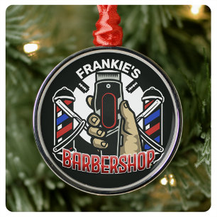 Ornamento De Metal Barbearia de Compro de Barbeiros Retroativos de NO