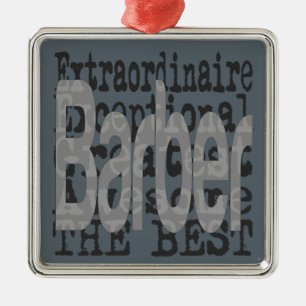Ornamento De Metal Barber Extraordinaire