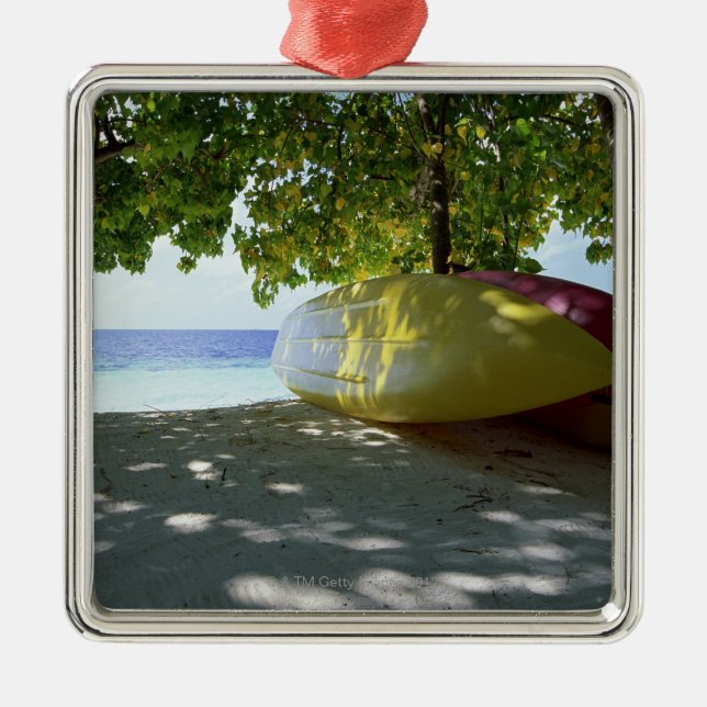 Ornamento De Metal Barco (Frente)