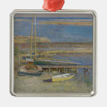 Barcos com aterrissagem (Paisagem de Nova Inglater