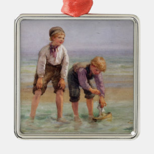 Ornamento De Metal Barcos de navigação