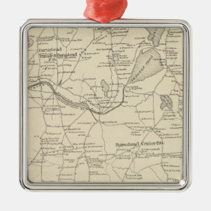 Ornamento De Metal Barnstead, Belknap Co