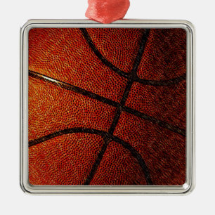 Ornamento De Metal Basquete