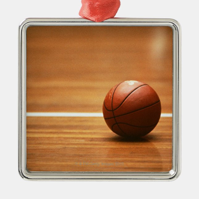 Ornamento De Metal Basquetebol (Frente)