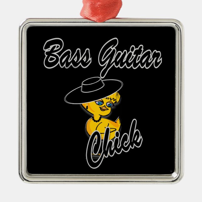 Ornamento De Metal Bass Guitar #4 (Frente)