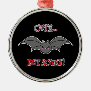 Ornamento De Metal Bat Bonito mas Assustador