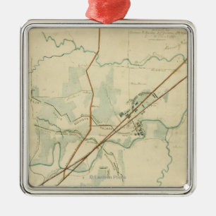 Ornamento De Metal Batalha do rio das pedras - guerra civil