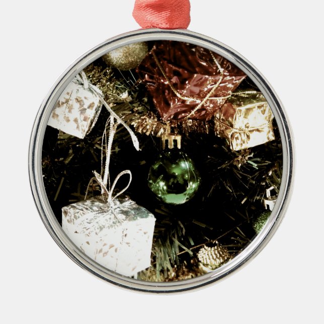 Ornamento De Metal Baubles (Frente)