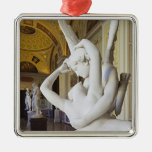 Ornamento De Metal Beijo de Cupido e Psique, por Antonio Canova
