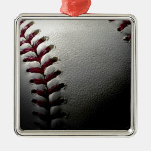 Ornamento De Metal Beisebol Fechado
