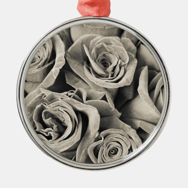 Ornamento De Metal Beleza de Veludo Antigo (Frente)